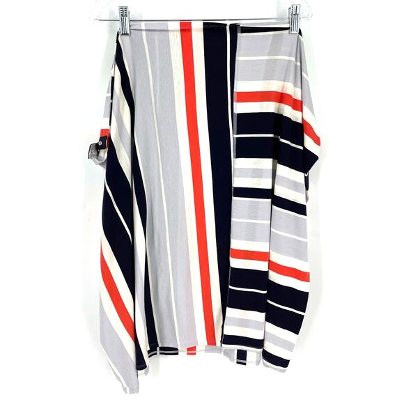 Lululemon Vinyasa Scarf Vitasea Beach Blanket Stripe Alarming Naval Blue - Picture 6 of 6